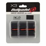 Bullpadel GB-1200 Comfort Overgrip 3-Pack Black